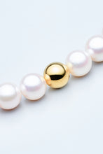 Load image into Gallery viewer, Pearl necklace GOLD