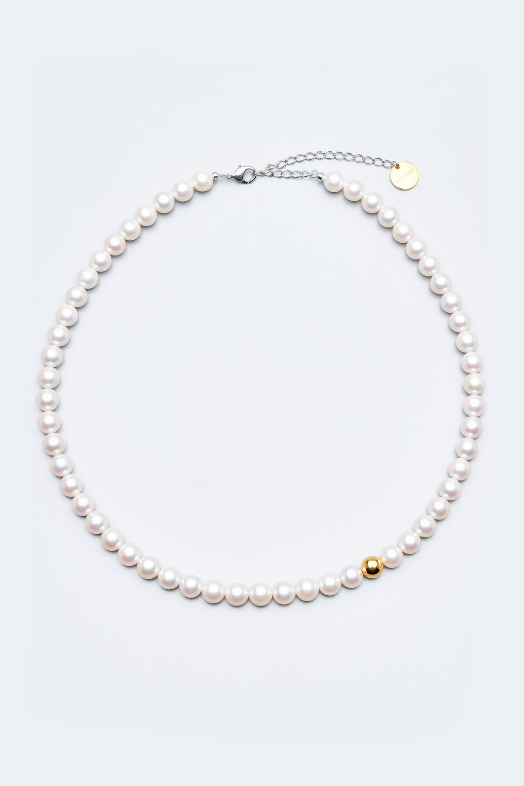 Pearl necklace　GOLD
